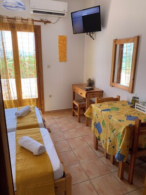 1 camera, Wi-Fi gratuito, lenzuola