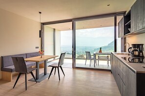 Interior - moderne Ferienwohnungen in Algund, Panoramablick und Pool am Algunder Waalweg (Algund)