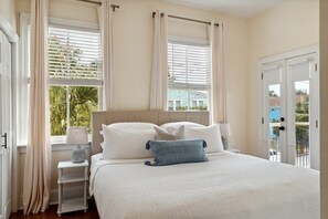 1 غرفة نوم ومكواة/لوح كي وواي فاي وملاءات أسرّة