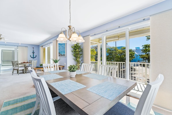 Signature Duplex, 3 Bedrooms, Hot Tub | Dining room - Coastal Surfside by Beachside Management (Siesta Key)