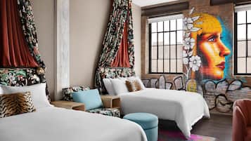 Premium bedding, pillowtop beds, minibar, in-room safe