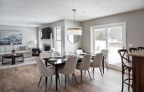 Dining - Traverse City Retreat | Hot Tub | 8 miles to downtown (Traverse City)