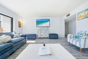 Condo, Multiple Beds (Just Beachy - Unit 5) | Living area