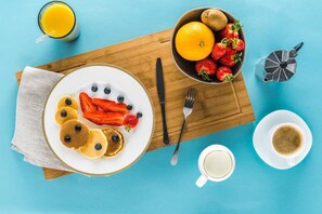 Petit déjeuner continental compris tous les jours