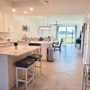 Fridge, microwave, oven, stovetop - 2817 Babcock National Condo with Golf Membership, Ground Floor Unit (Punta Gorda)