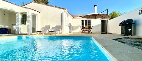 Piscine chauffée