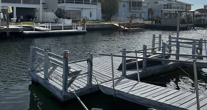 Waterfront adjacent to the Gulf of Mexico
