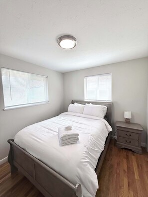 4 dormitorios, cuna de viaje, wifi y ropa de cama