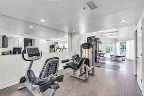 Fitnessbereich