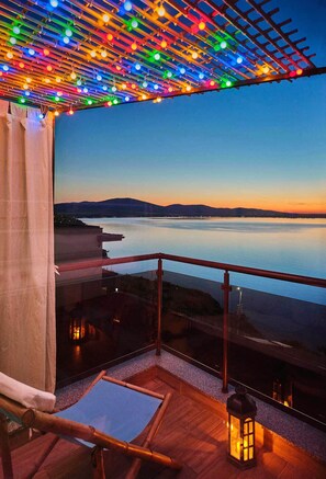Property grounds - Magnificent Sea View Penthouse Sozopol (Sozopol)