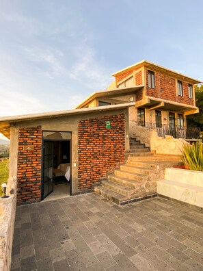 Façade de l’hébergement