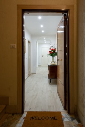 Entrée de l’hébergement