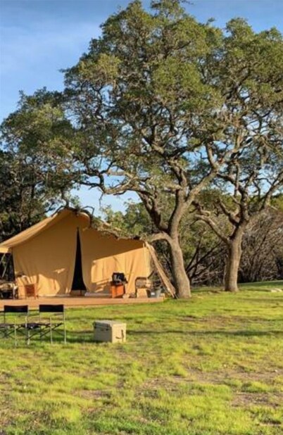 Hye Hilltop Glamping Wine & Whiskey in the Wild