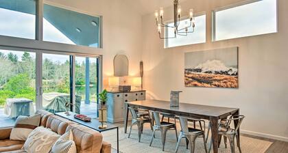 Modern Ocean Shores Getaway with Dock!