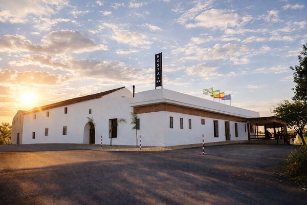 Fachada de la propiedad