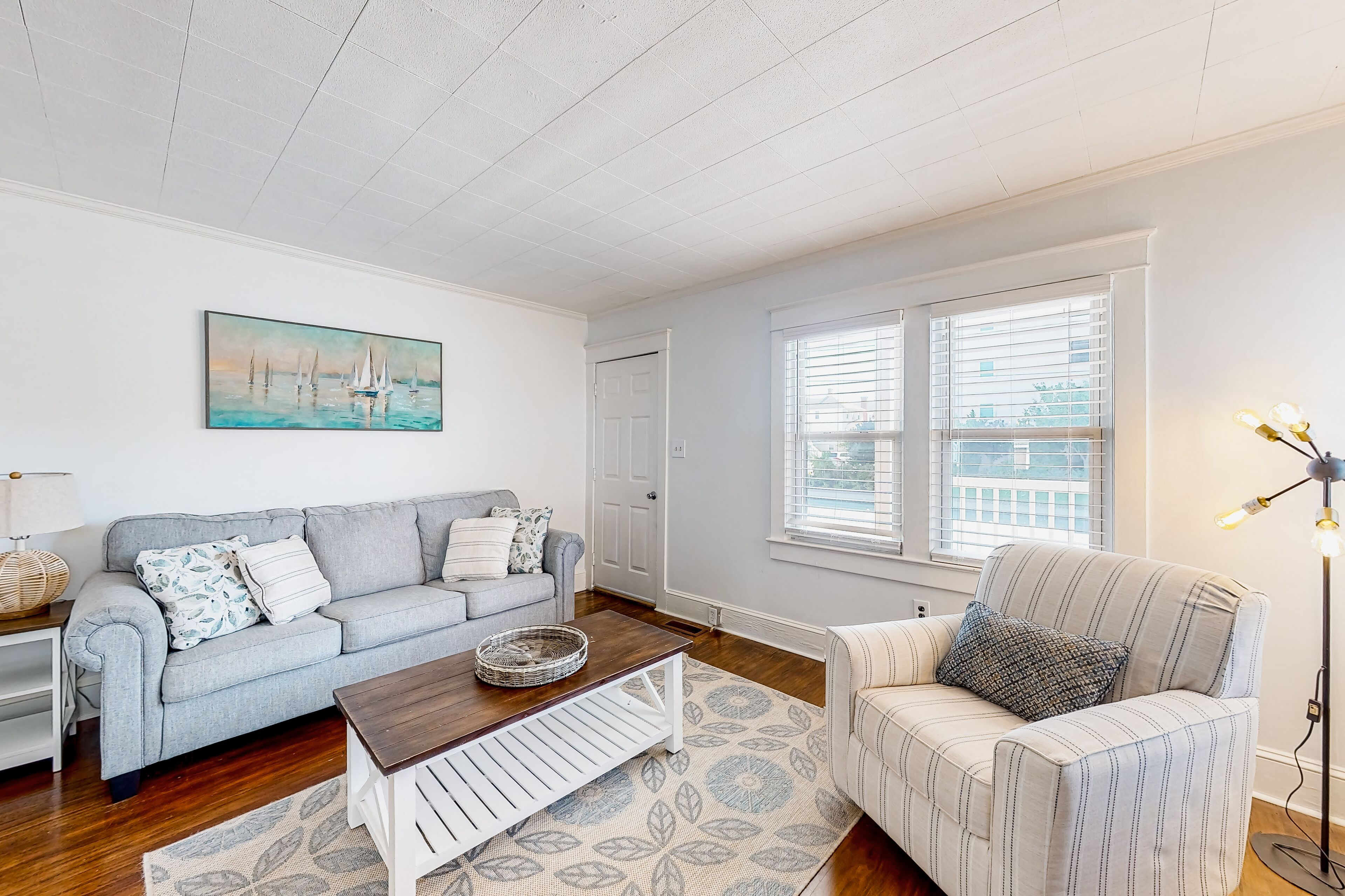 Double condo near the beach, patio, central AC & washer/dryer - dog-friendly