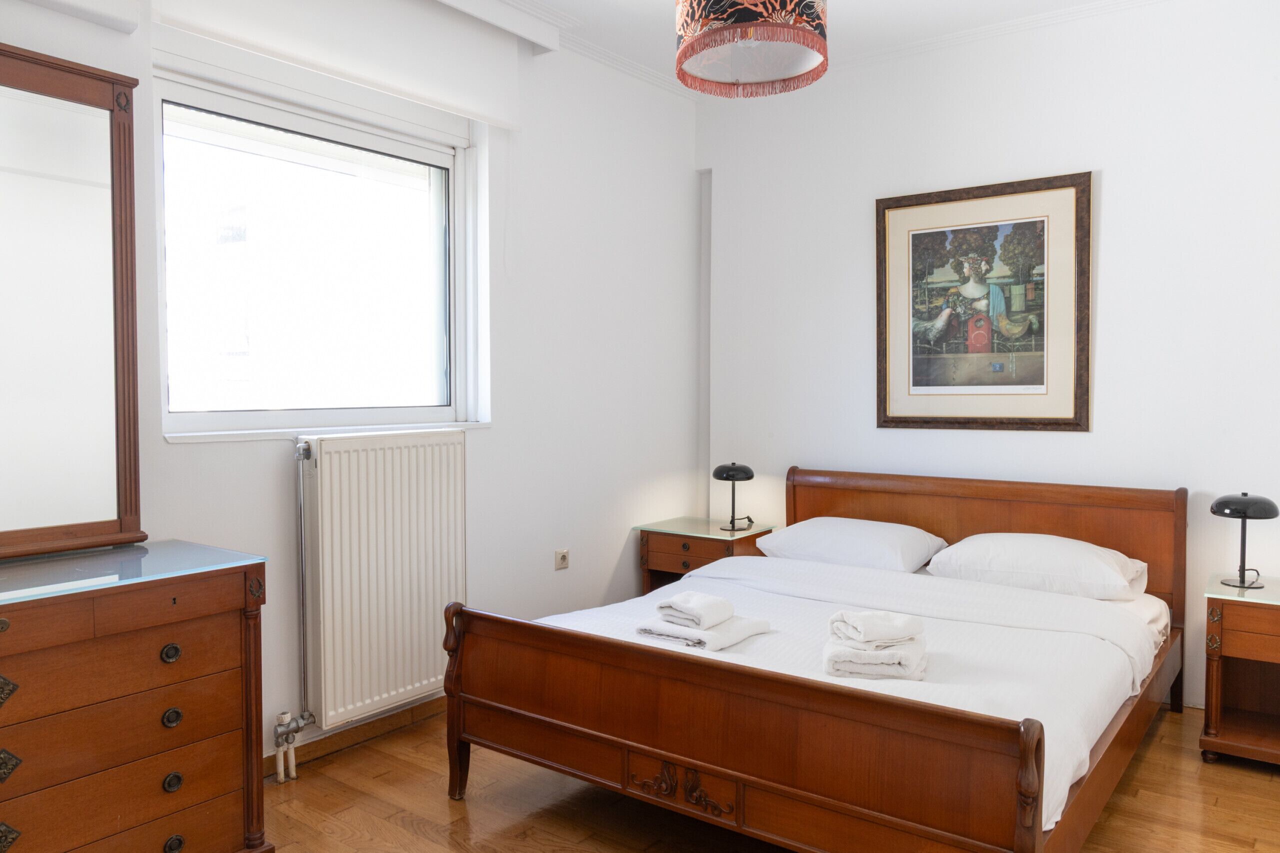 3 slaapkamers, een strijkplank/strijkijzer, gratis wifi