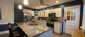 Five bedroom 2.5 Bath Main Line charmer w/ office and hot tub deck in Narberth.