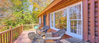 Andover Cabin Retreat w/ Hot Tub & Fireplace!