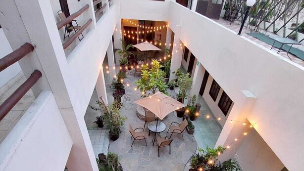 Terrace/patio - Hotel Puerta de Jade (Ciudad Valles)