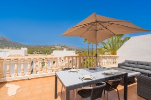 Outdoor dining - CostaBlancaDreams - Rayo del Sol in Calpe (Calpe)