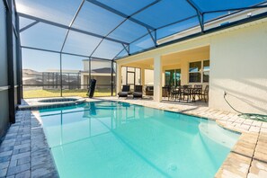 Pool - Gorgeous Villa Solara Resort 6Bed/5Bath/Pool/Jacuzzi/18 Min From Disney (Kissimmee)