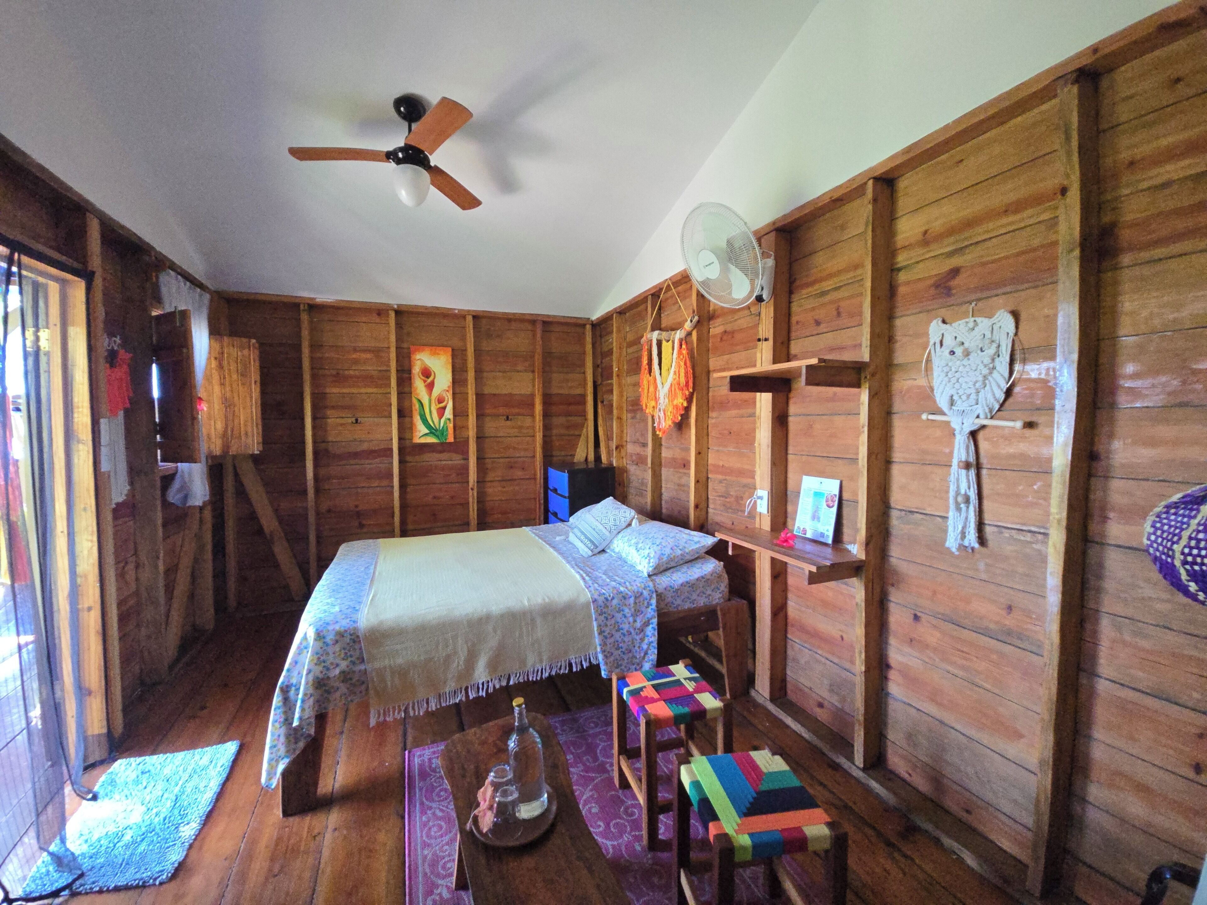 Panoramic-Ferienhütte, 1 Queen-Bett, Meerblick, Meerseite | Allergikerbettwaren, Betten mit Memory-Foam-Matratzen