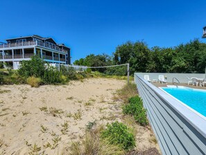 Pool - DUCK N OUT III - 6BR Soundside Home w/Private Pool, Community Pool & Tennis (Duck)