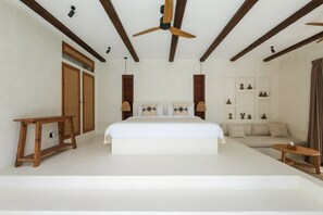1 bedroom, Egyptian cotton sheets, premium bedding, in-room safe - Breathe Boutique (Pecatu)