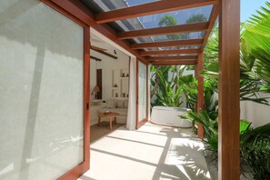 ヴィラ 1 ベッドルーム | 1 室のベッドルーム、エジプト綿のシーツ、高級寝具、セーフティボックス (室内)