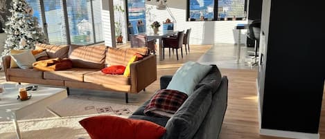 TV, fireplace, stereo