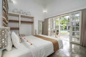Basic Villa, Multiple Beds | 3 bedrooms, in-room safe, desk, laptop workspace