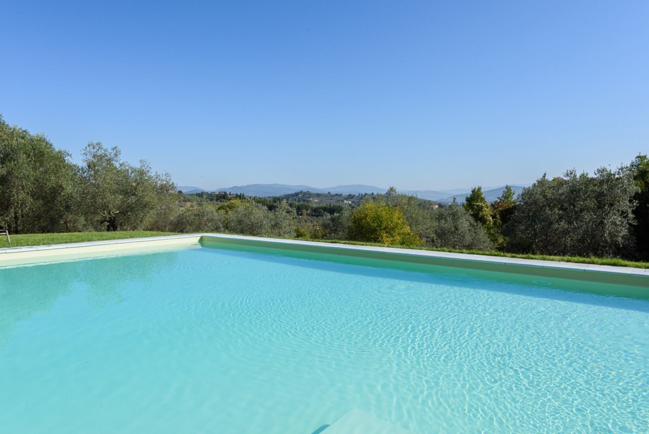 Et oppvarmet basseng