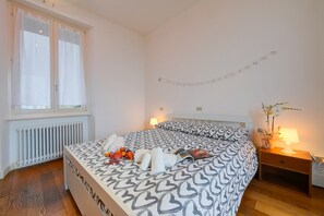 2 soverom, strykejern/-brett, wi-fi (inkludert) og sengetøy