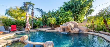 Beheizter Pool