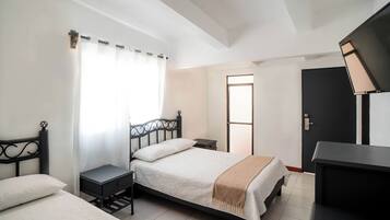 Premium bedding, free WiFi, bed sheets