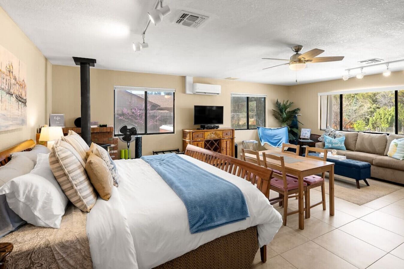 1 Schlafzimmer, WLAN, Bettwäsche