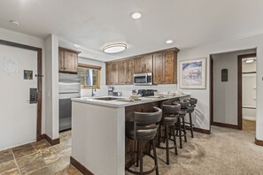 Condo, 3 Bedrooms | Private kitchen | Fridge, coffee/tea maker, toaster - Snow Flower 056 3 Bedroom Condo by RedAwning (Park City)