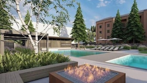 Condo, 2 Bedrooms | Pool | A heated pool - Park Station 233 2 Bedroom Condo by RedAwning (Park City)