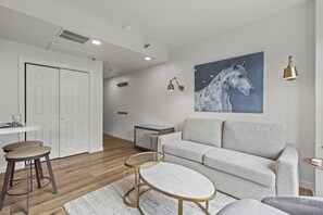 Studio | Living area | Smart TV - Galleria 307-studio 1 Bedroom Home by RedAwning (Park City)