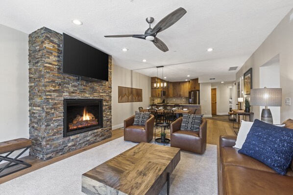 Condo, 3 Bedrooms | Living area | Smart TV