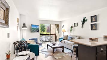 Apartamento, 1 habitación | Zona de estar