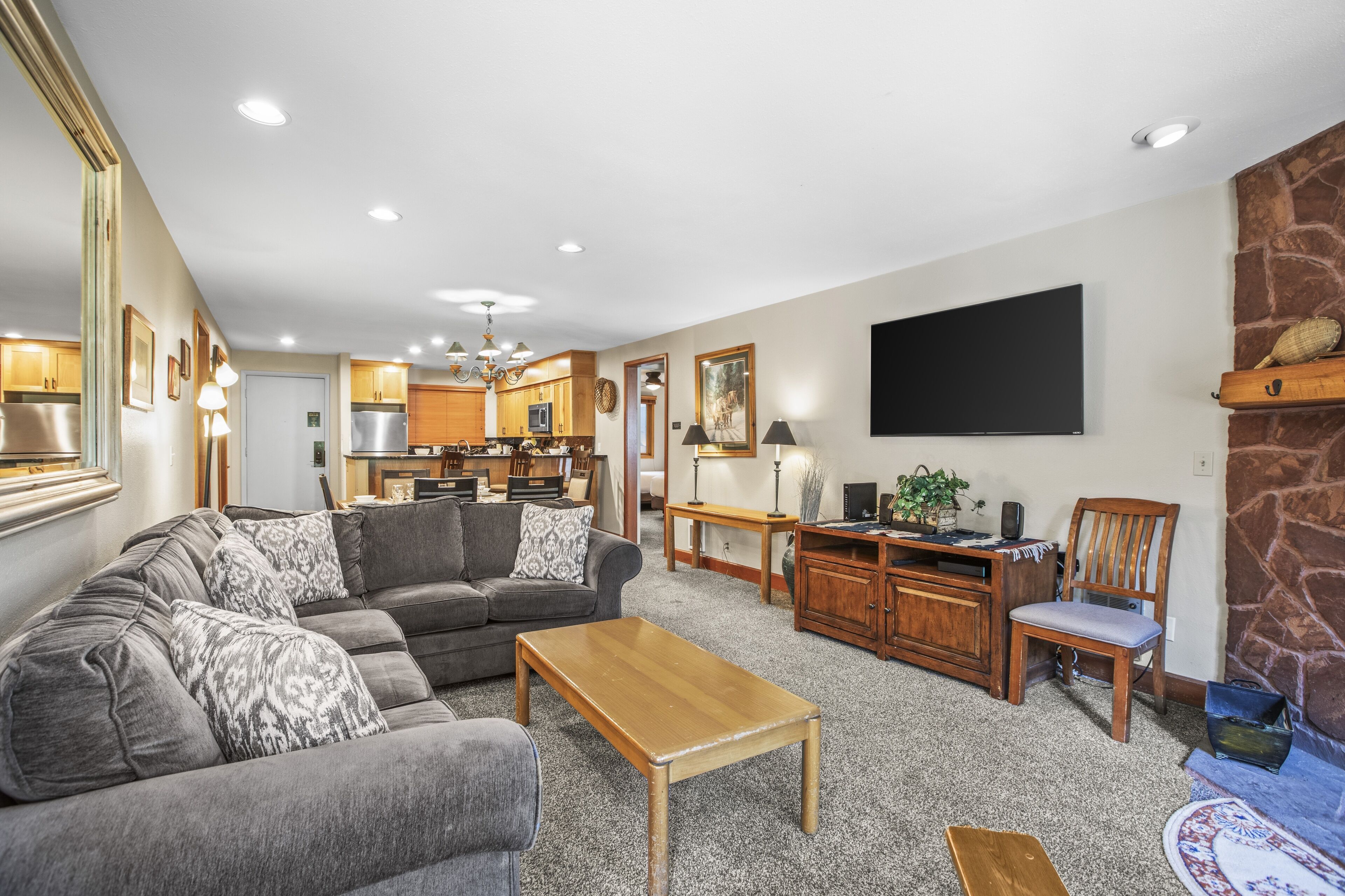 Apartamento, 3 habitaciones | Zona de estar