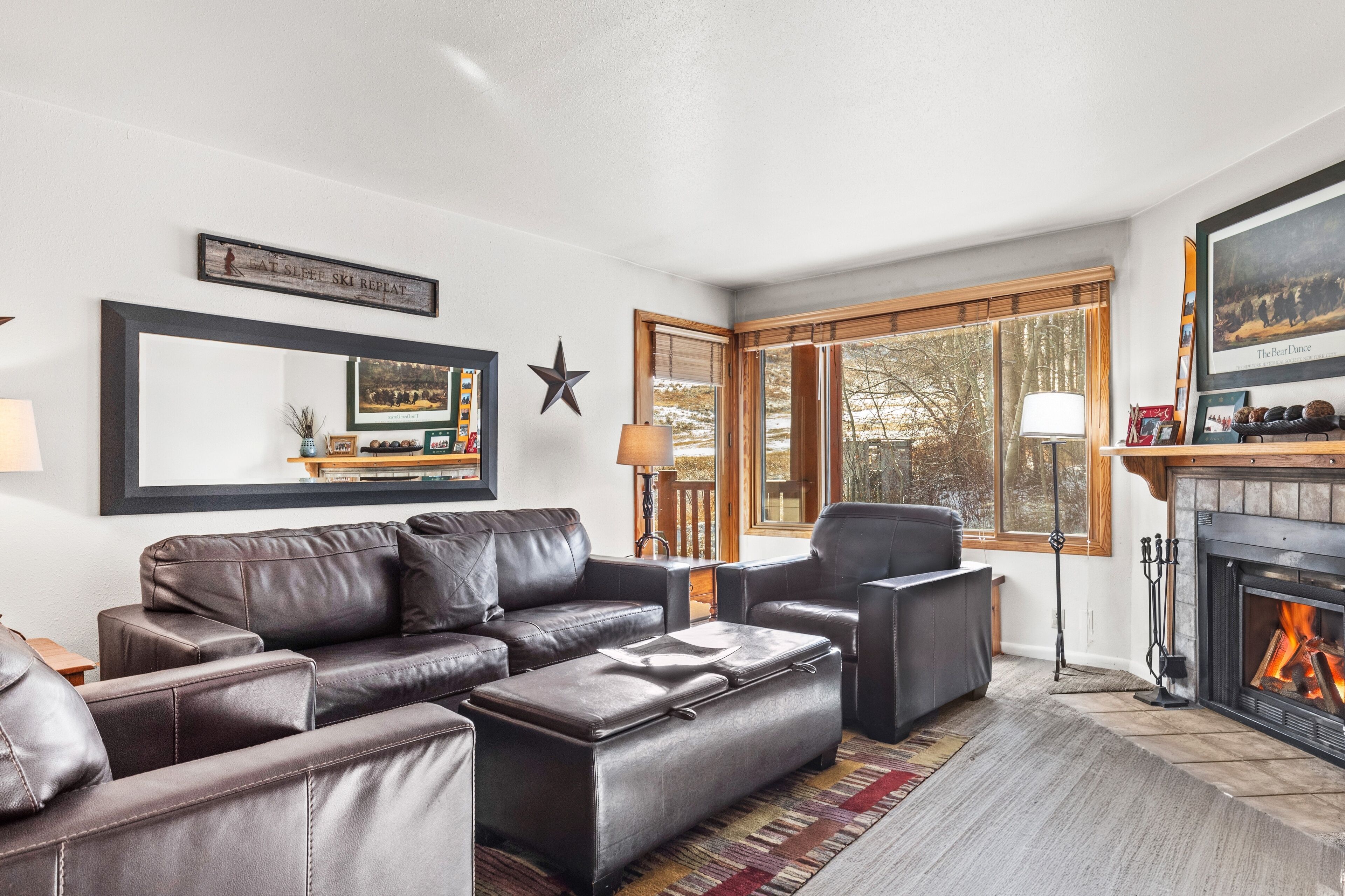 公寓客房, 2 間臥室 | 起居區