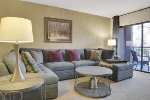 Apartment, 2 Schlafzimmer | Wohnbereich