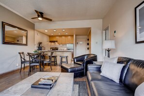 Living area - Edelweiss Haus 115 2 Bedroom Condo by RedAwning (Park City)