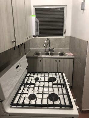 Private kitchen - It’s located in the middle of the island (Federicksted)