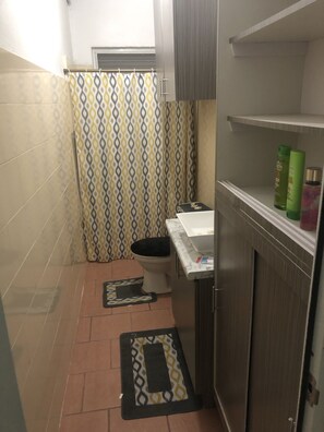 Shower - It’s located in the middle of the island (Federicksted)