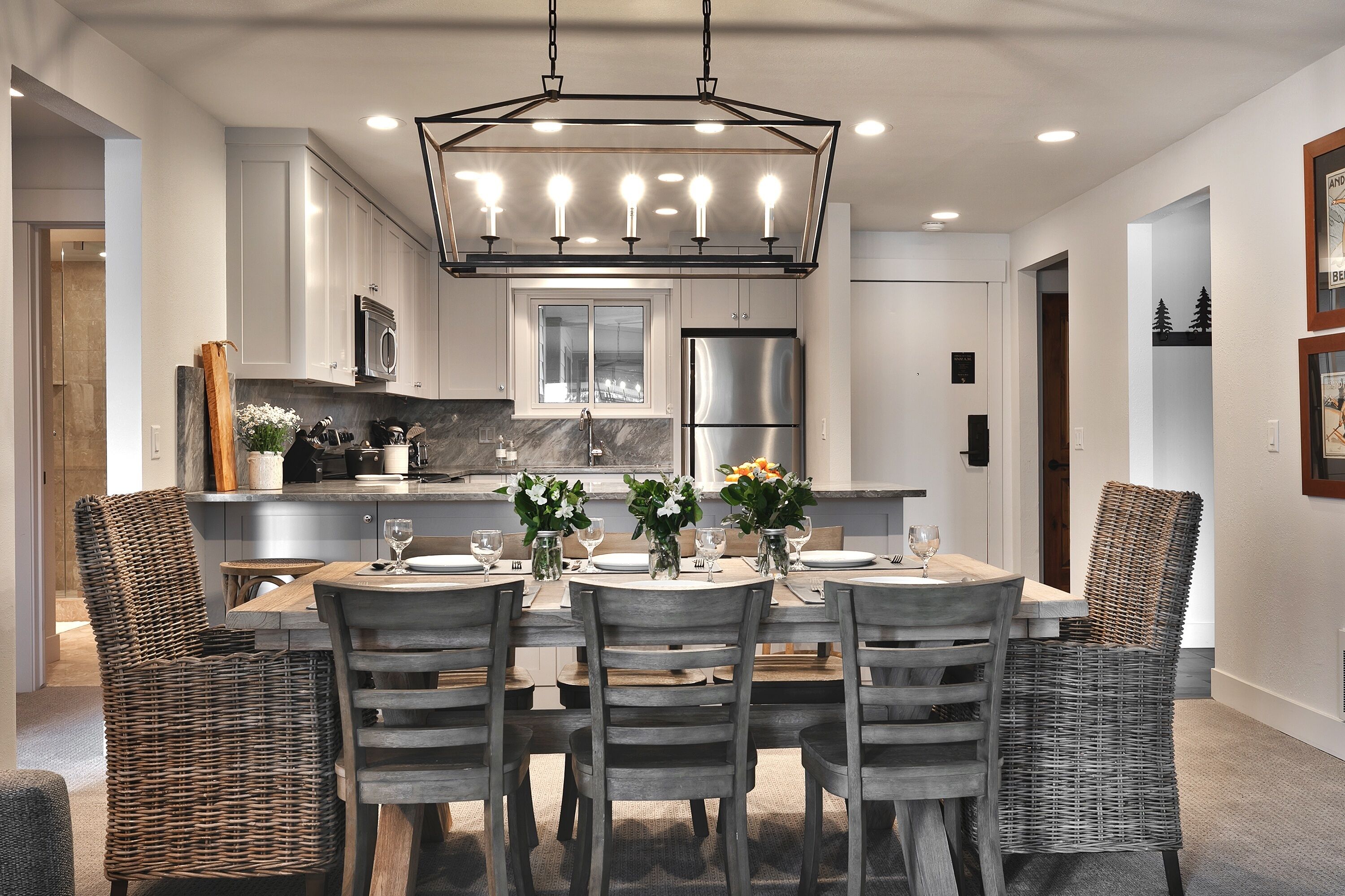 Condo, 5 Bedrooms | Private kitchen | Fridge, coffee/tea maker, toaster