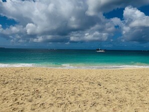 Sun loungers, beach towels